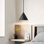 Vaelior Suspension en Travertin Abat-jour Dôme - Neutralighting
