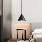 Vaelior Suspension en Travertin Abat-jour Dôme - Neutralighting