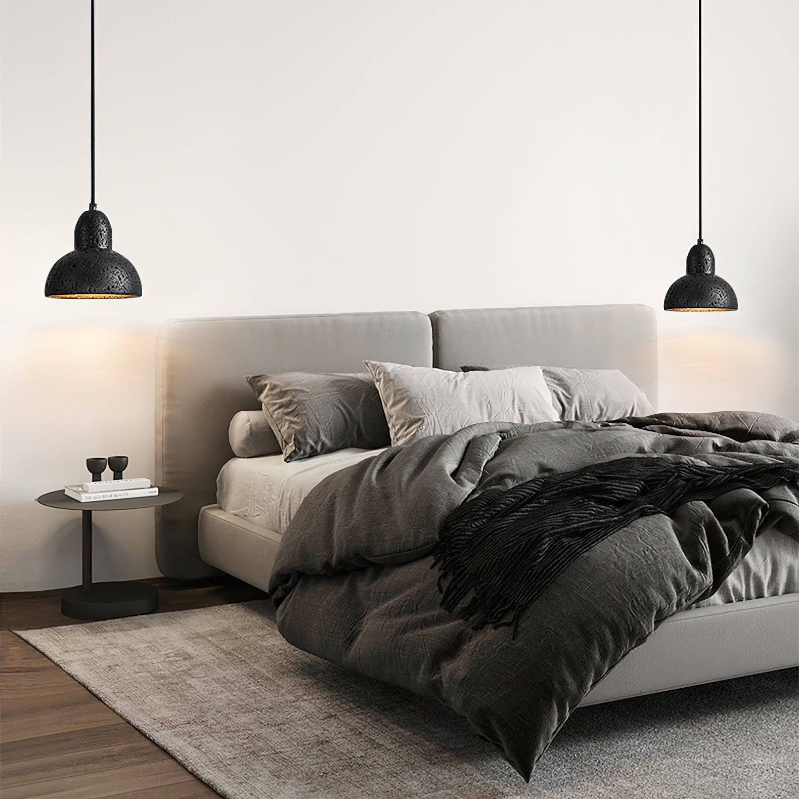 Cyrah Suspension Dôme en Travertin - Neutralighting