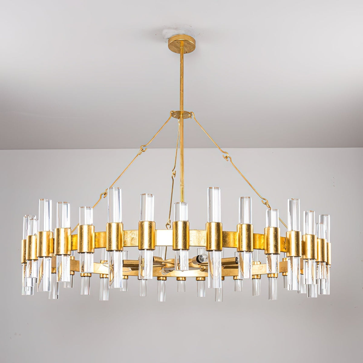 Ellorel Lustre Postmoderne De Luxe Métal Acrylique - Neutralighting