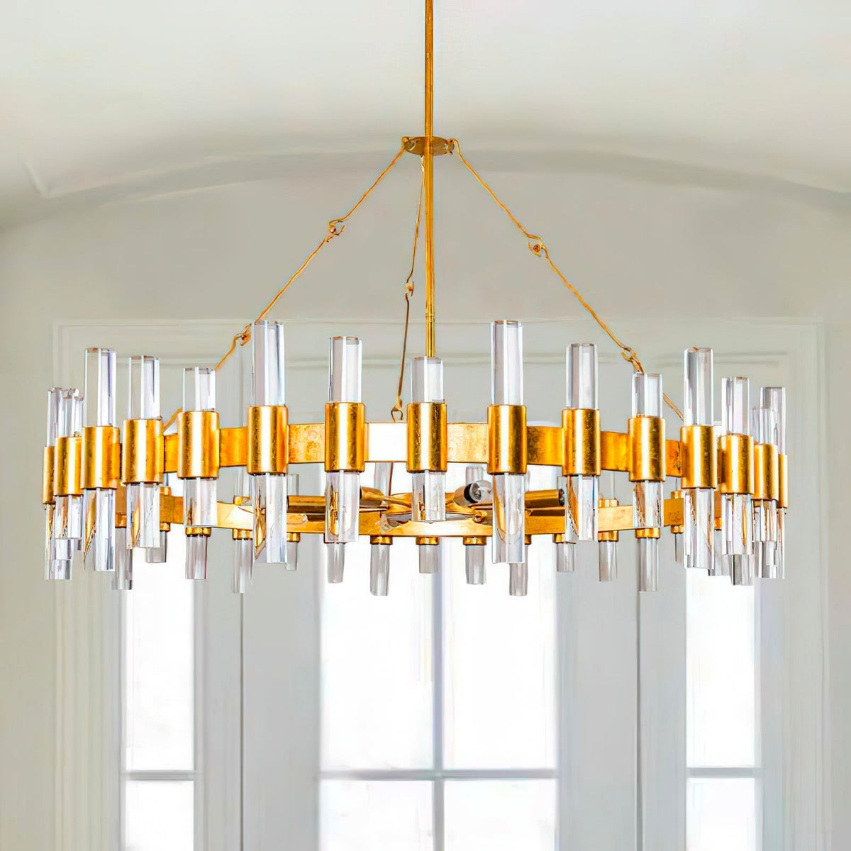 Ellorel Lustre Postmoderne De Luxe Métal Acrylique - Neutralighting
