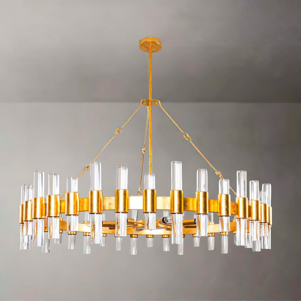 Ellorel Lustre Postmoderne De Luxe Métal Acrylique - Neutralighting