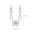 Avelaris Lampe Murale Vintage Industrielle en Bois et Métal - Neutralighting