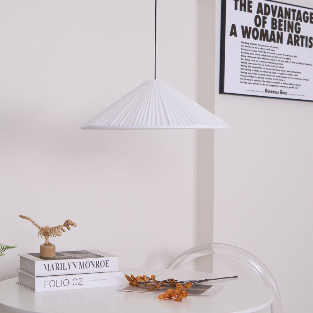 Cone Lampe Suspendue Minimaliste en Résine Chapeau - Neutralighting