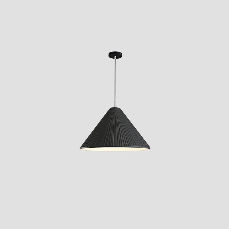 Cone Lampe Suspendue Minimaliste en Résine Chapeau - Neutralighting