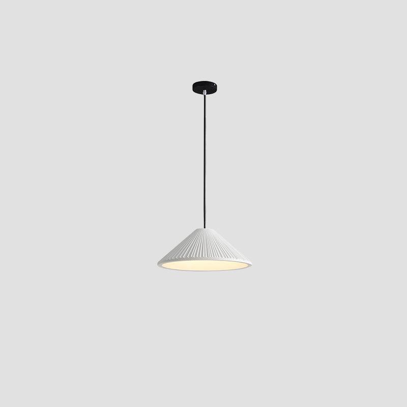 Cone Lampe Suspendue Minimaliste en Résine Chapeau - Neutralighting