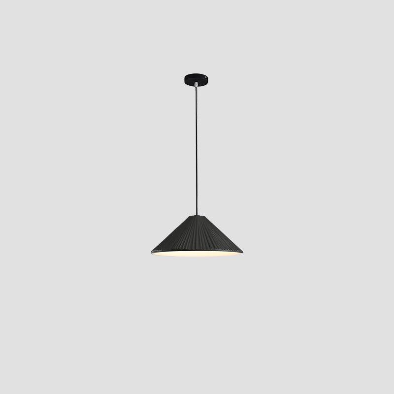 Cone Lampe Suspendue Minimaliste en Résine Chapeau - Neutralighting