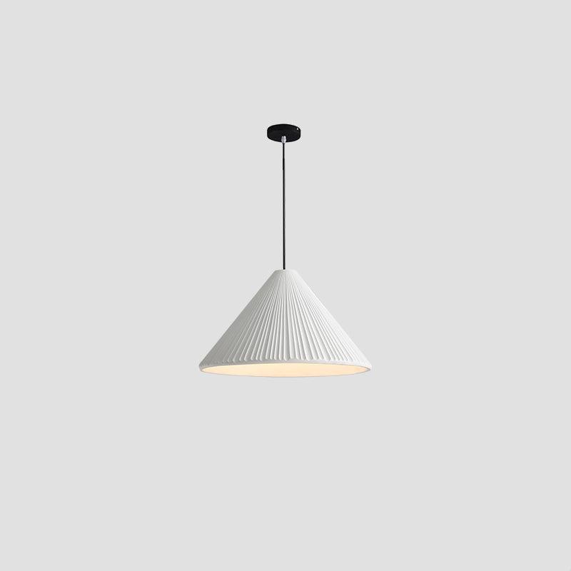 Cone Lampe Suspendue Minimaliste en Résine Chapeau - Neutralighting