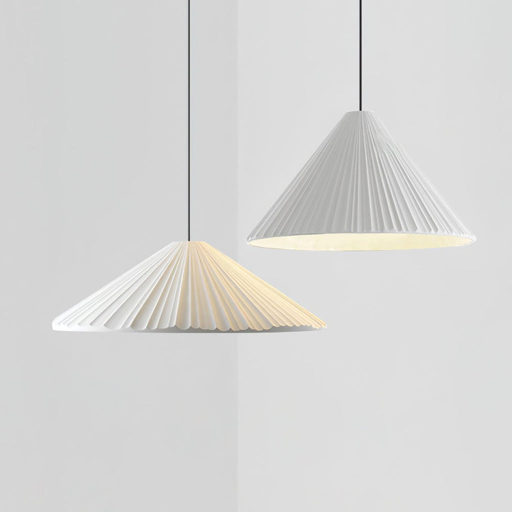 Cone Lampe Suspendue Minimaliste en Résine Chapeau - Neutralighting
