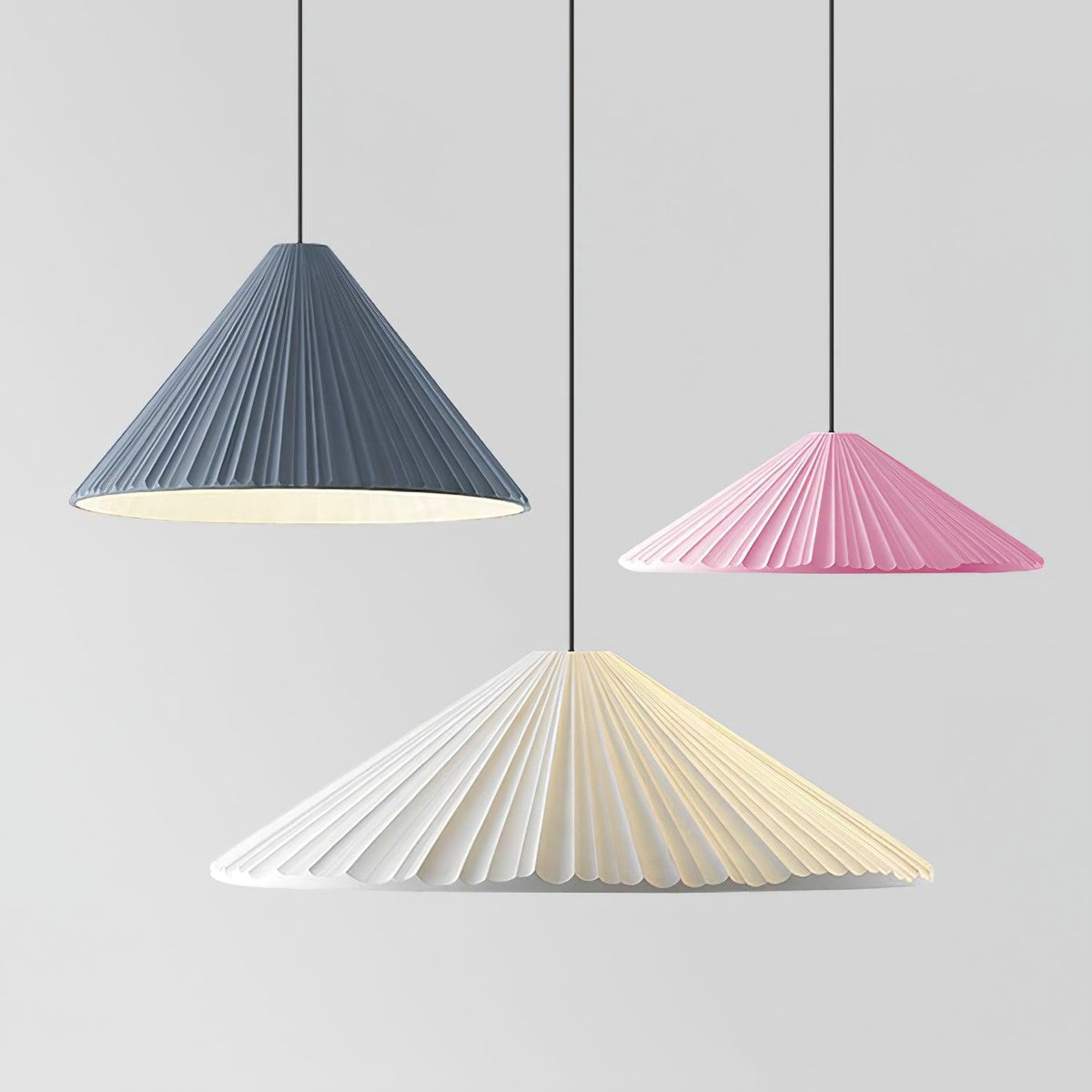Cone Lampe Suspendue Minimaliste en Résine Chapeau - Neutralighting