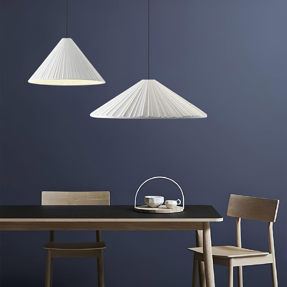 Cone Lampe Suspendue Minimaliste en Résine Chapeau - Neutralighting