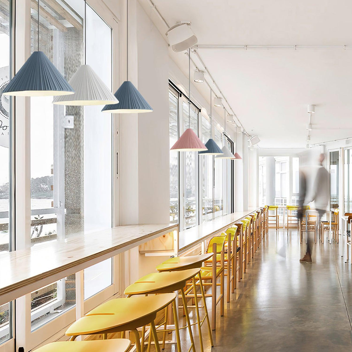 Cone Lampe Suspendue Minimaliste en Résine Chapeau - Neutralighting