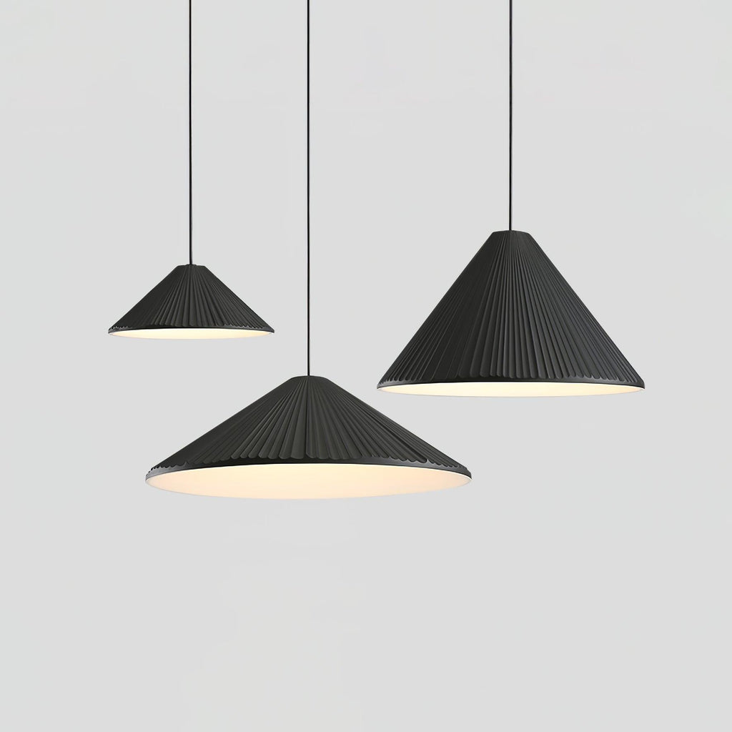 Cone Lampe Suspendue Minimaliste en Résine Chapeau - Neutralighting