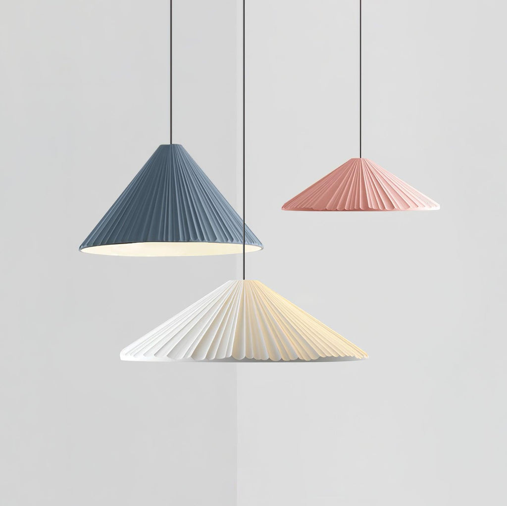 Cone Lampe Suspendue Minimaliste en Résine Chapeau - Neutralighting