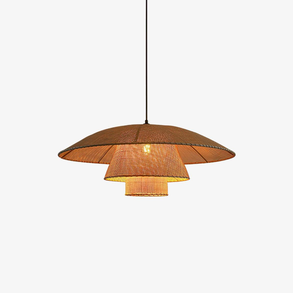 Orvellace Rotin Vintage Pendentif Lampe - Neutralighting
