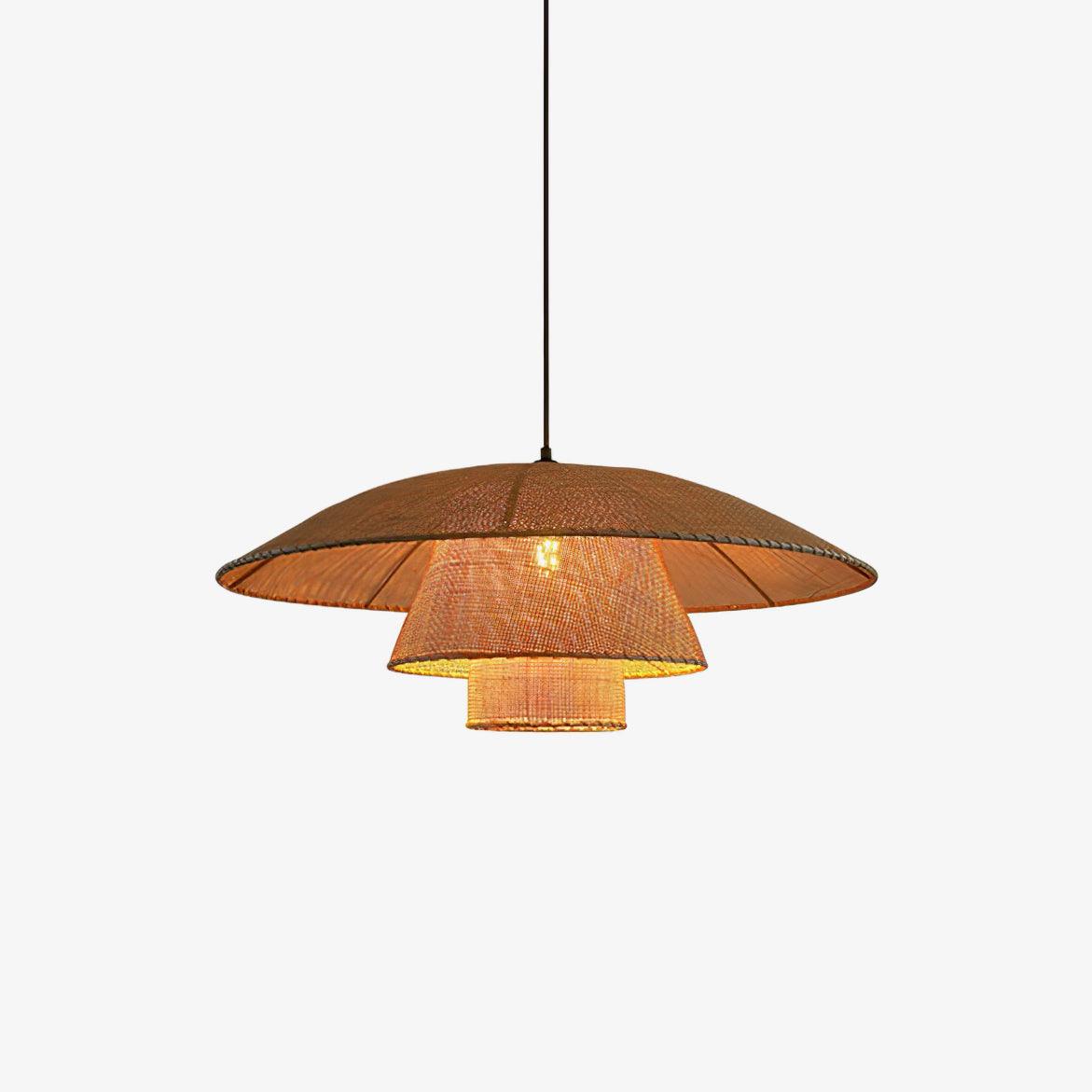 Orvellace Rotin Vintage Pendentif Lampe - Neutralighting