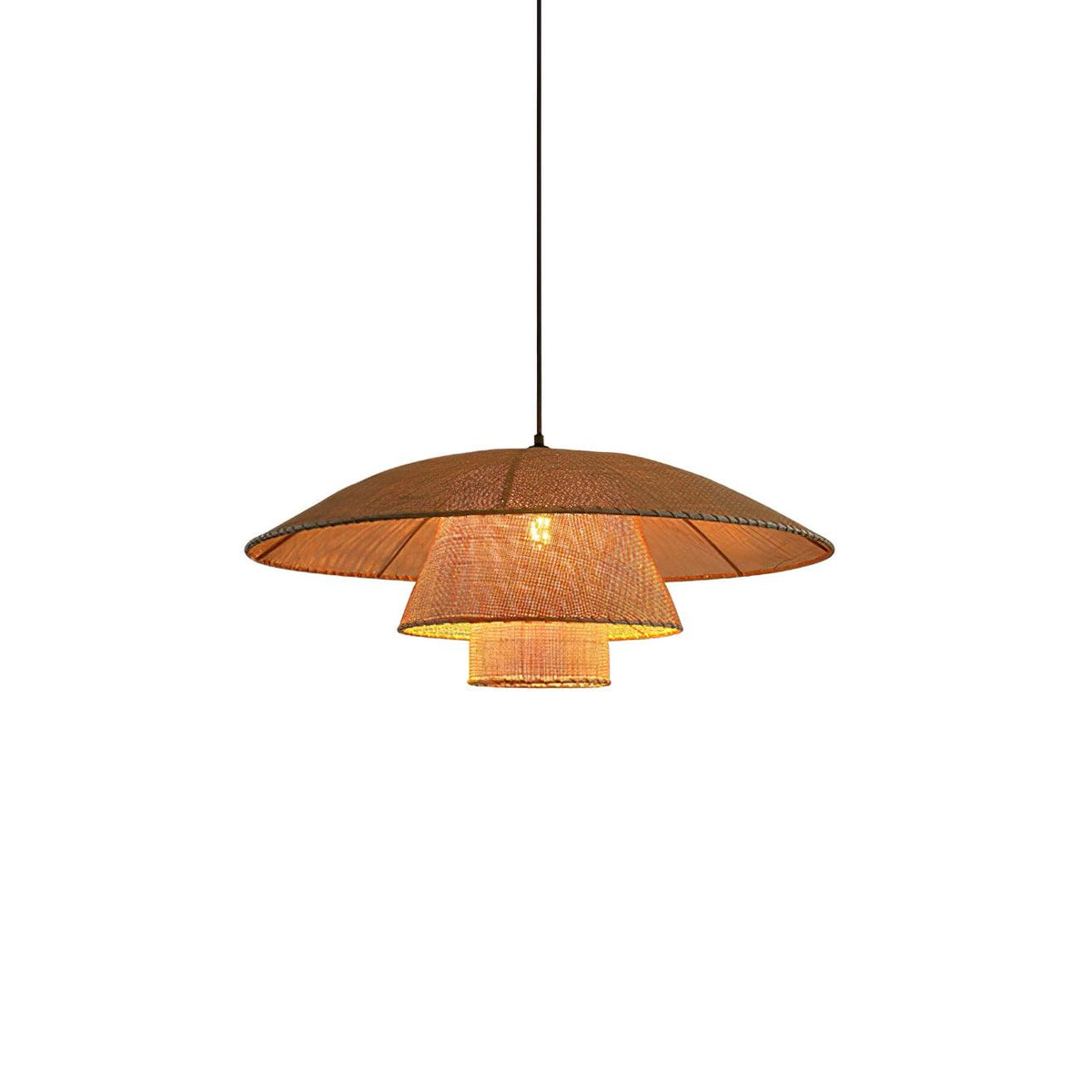 Orvellace Rotin Vintage Pendentif Lampe - Neutralighting