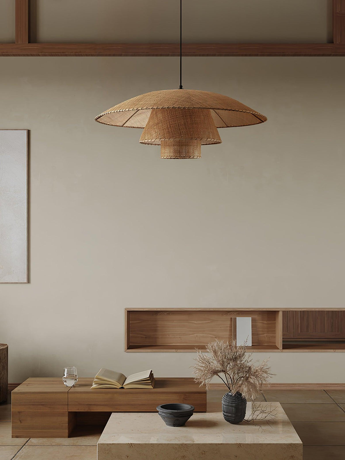Orvellace Rotin Vintage Pendentif Lampe - Neutralighting
