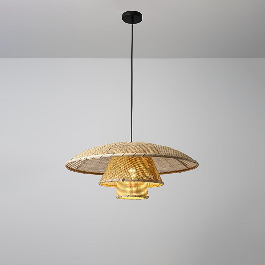 Orvellace Rotin Vintage Pendentif Lampe - Neutralighting