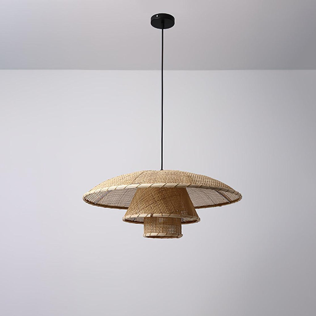 Orvellace Rotin Vintage Pendentif Lampe - Neutralighting