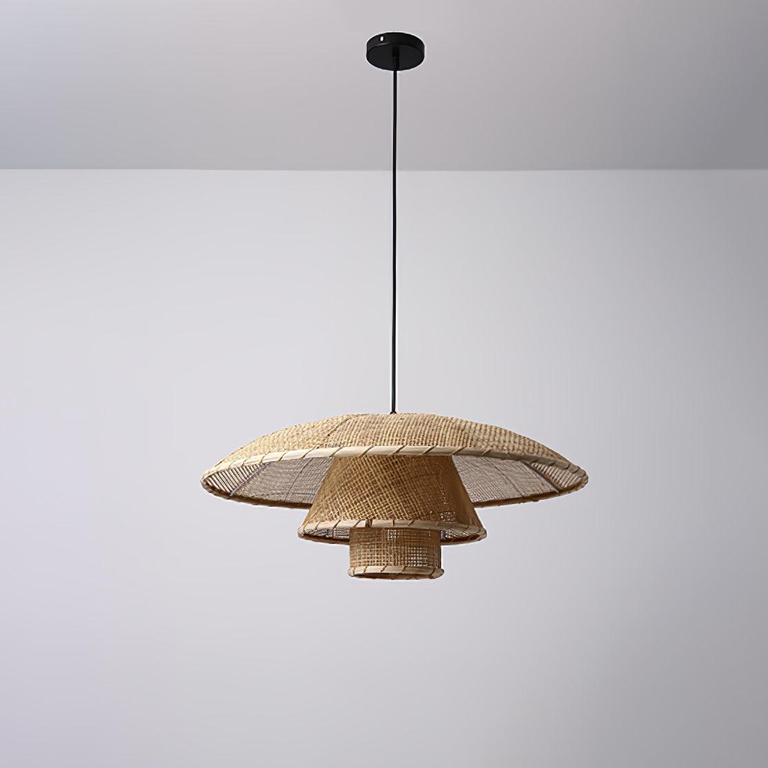 Orvellace Rotin Vintage Pendentif Lampe - Neutralighting