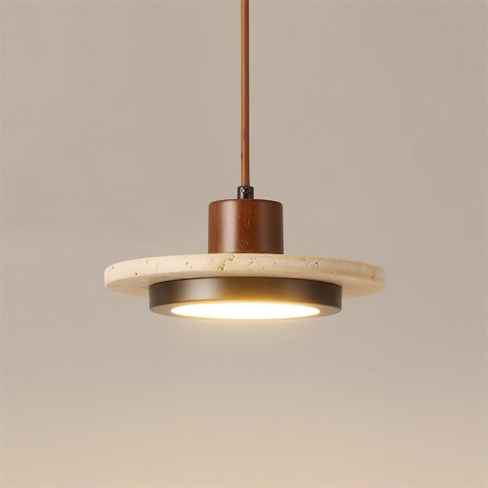 Solaro Suspension LED Travertin - Neutralighting
