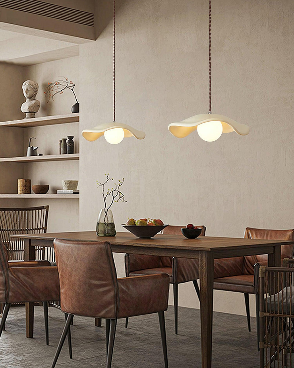 Fluid Lampe Pendante Chapeaux Organiques - Neutralighting