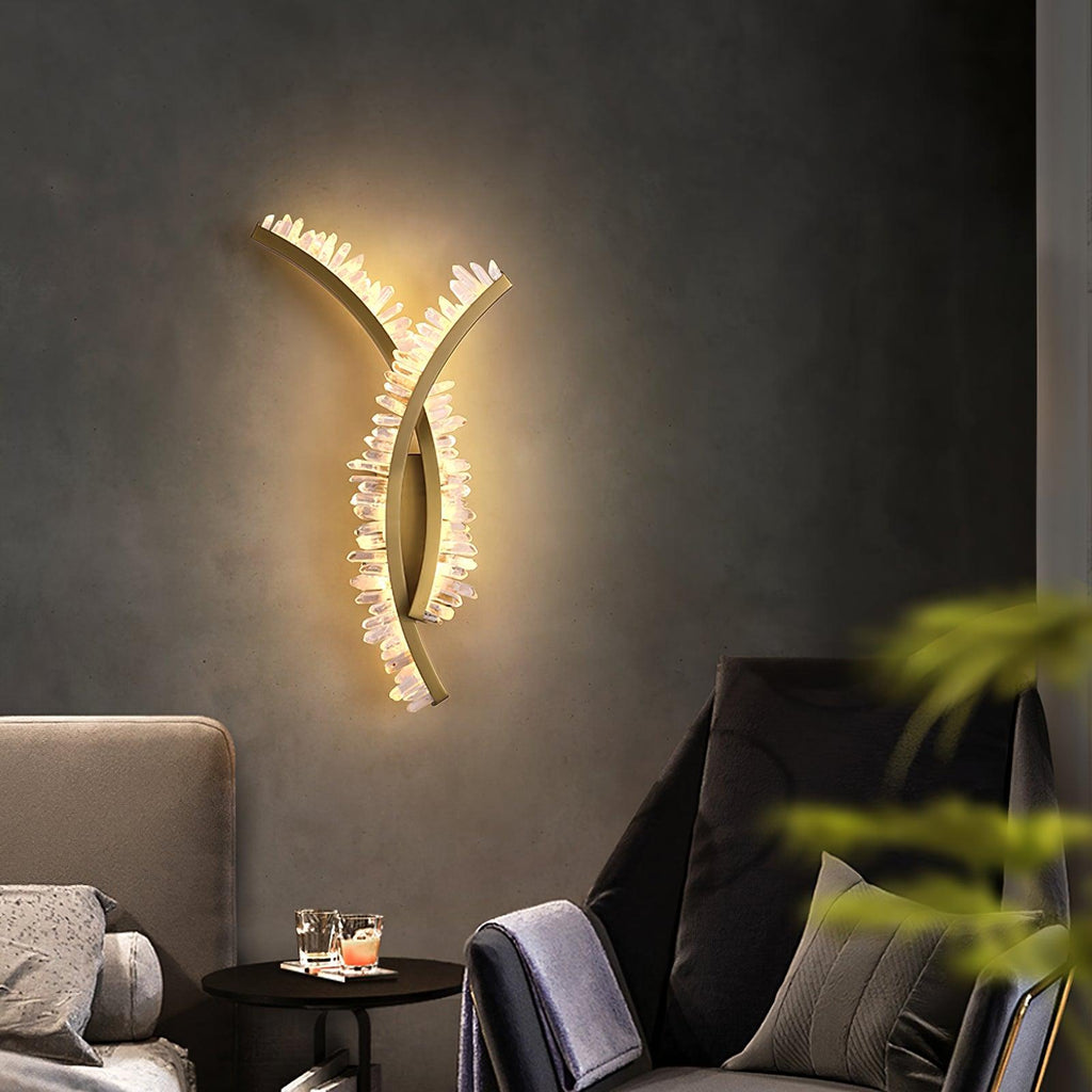 Prairie Lampe Murale en Cristal Art Nordique Premium - Neutralighting