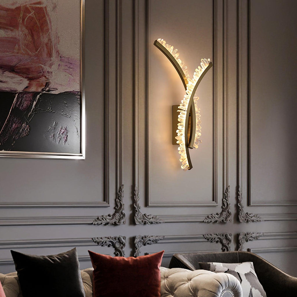 Prairie Lampe Murale en Cristal Art Nordique Premium - Neutralighting