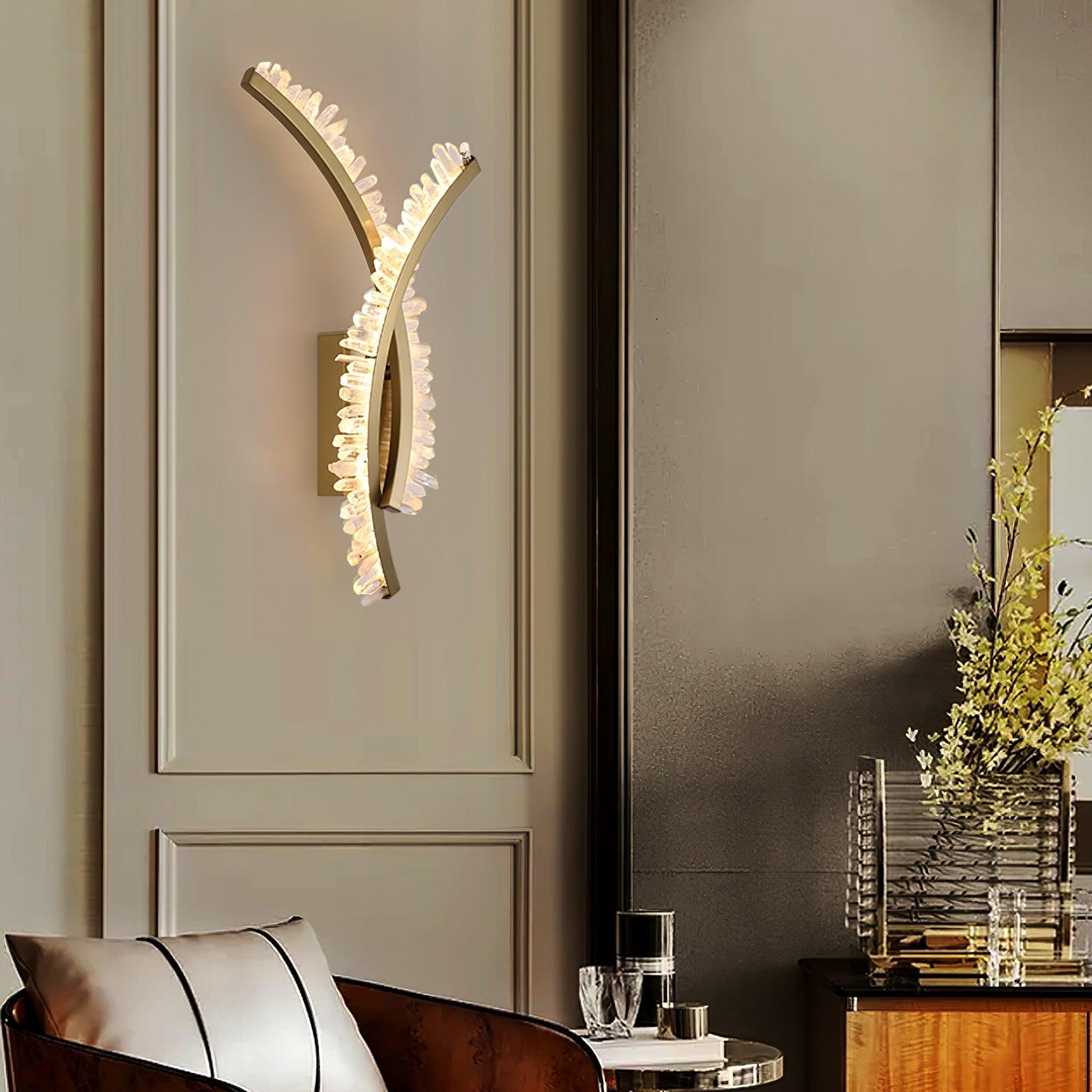 Prairie Lampe Murale en Cristal Art Nordique Premium - Neutralighting