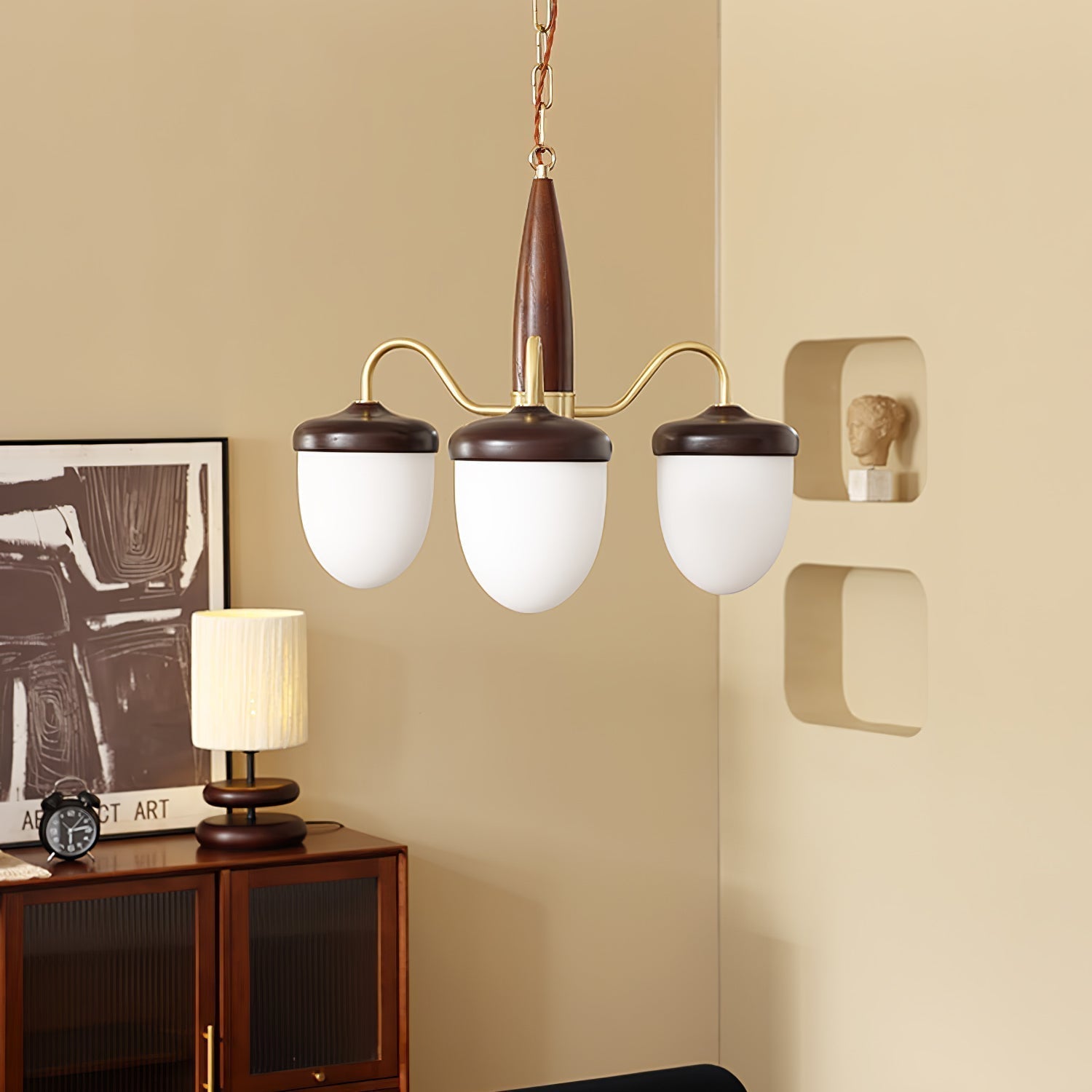 Aurora Lustre Capsule Bras Rustique - Neutralighting