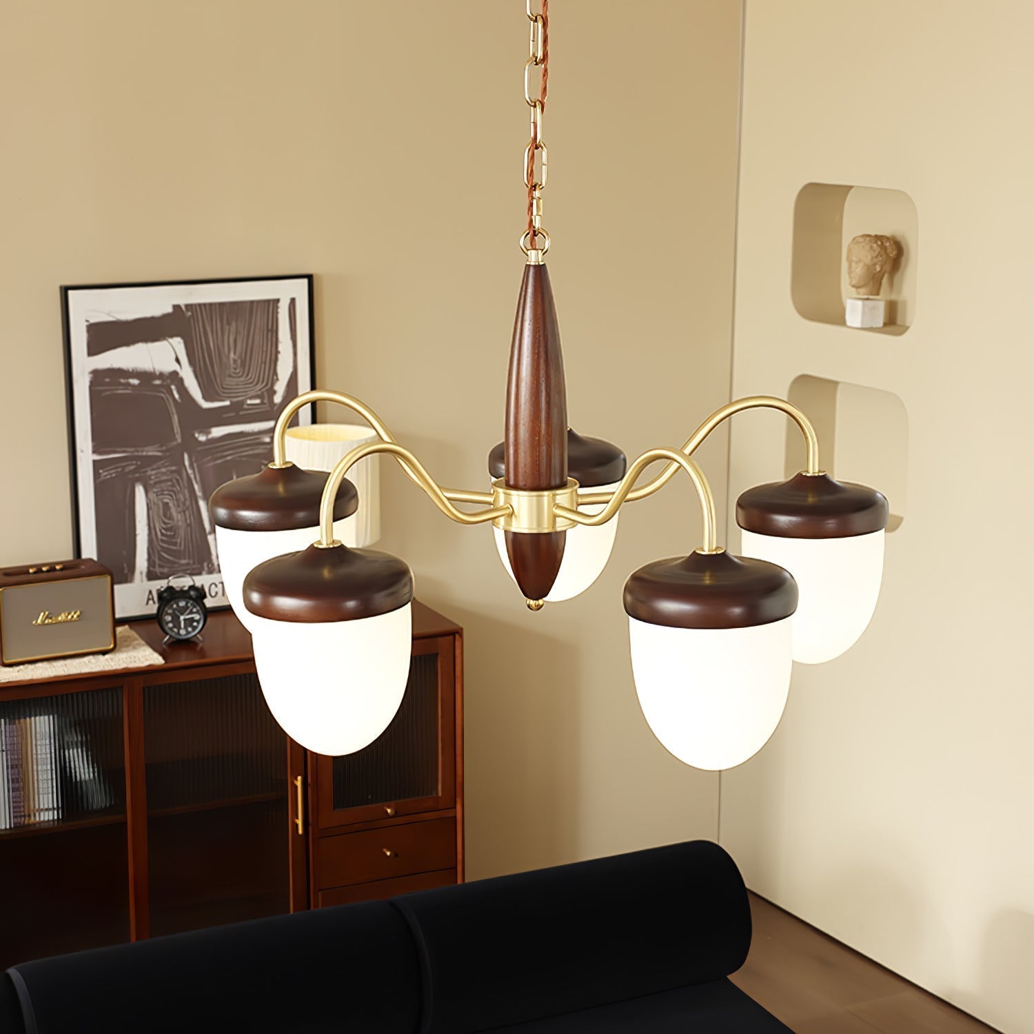 Aurora Lustre Capsule Bras Rustique - Neutralighting