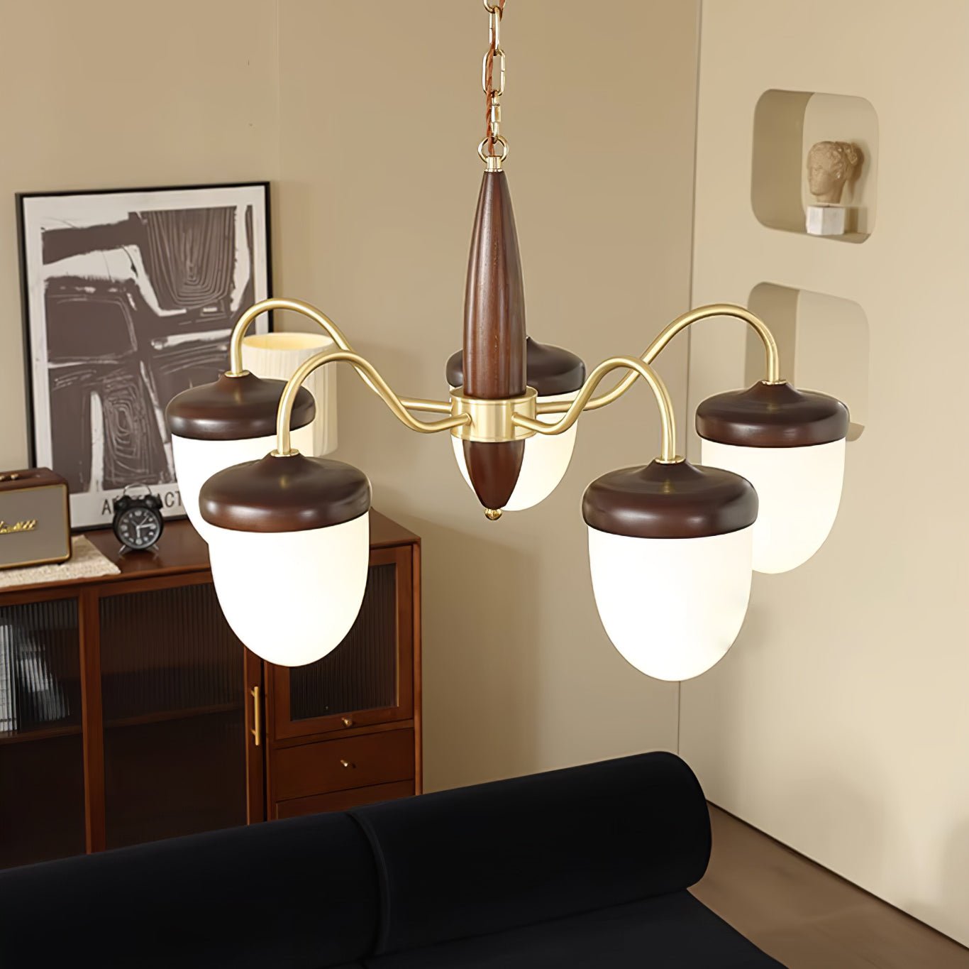 Aurora Lustre Capsule Bras Rustique - Neutralighting