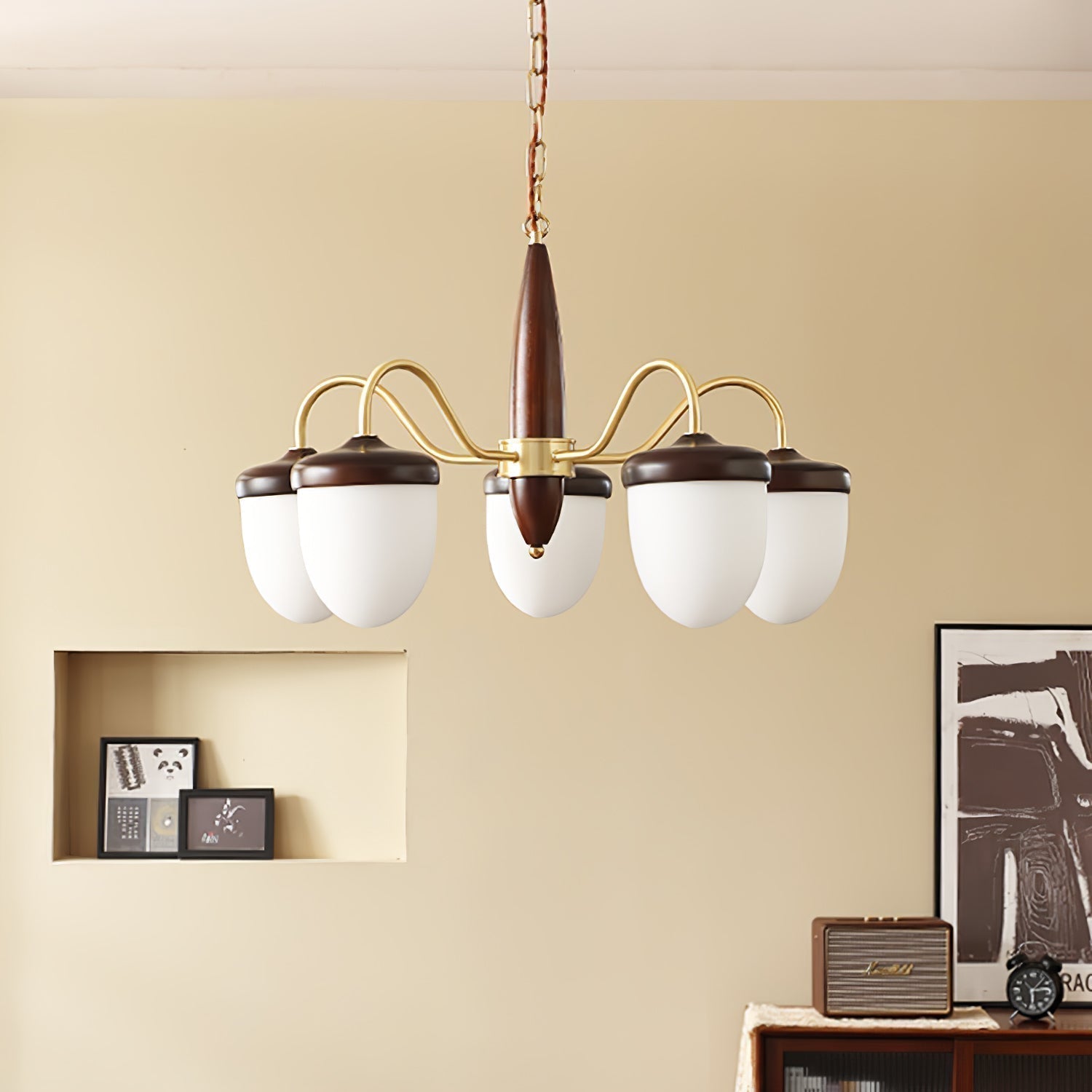 Aurora Lustre Capsule Bras Rustique - Neutralighting