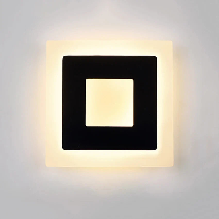 Plafonnier led acrylique design moderne pour intérieur décoratif Théodore Épure - Présence Moderne & Harmonie Intérieure