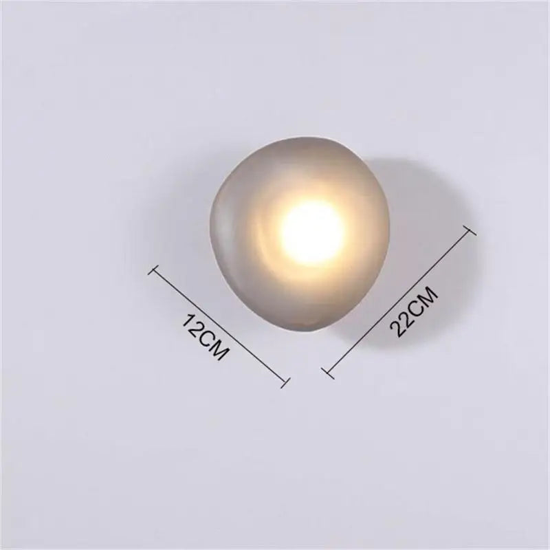 Plafonnier — LED galets verre moderne déco intérieur hotel couloir plafonnier éclairage