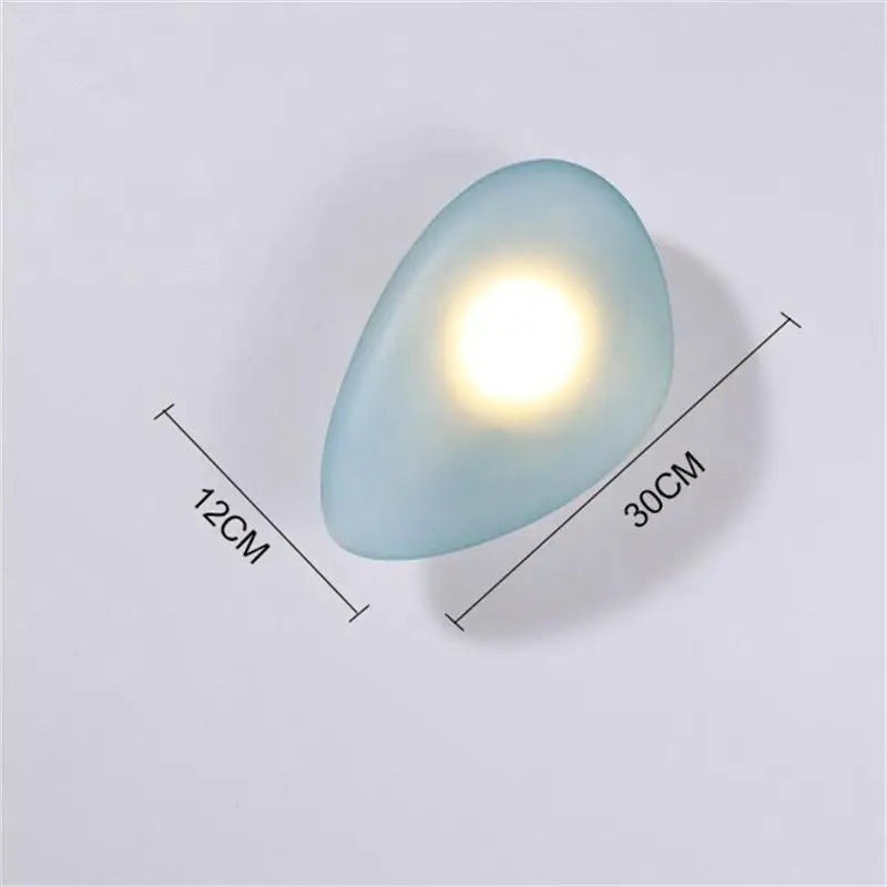 Plafonnier — LED galets verre moderne déco intérieur hotel couloir plafonnier éclairage