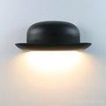 Applique murale — Extérieure LED nordique design chapeau de paille