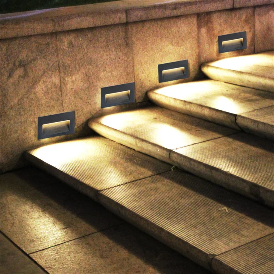 Applique murale — LED étanche pour jardin et escaliers
