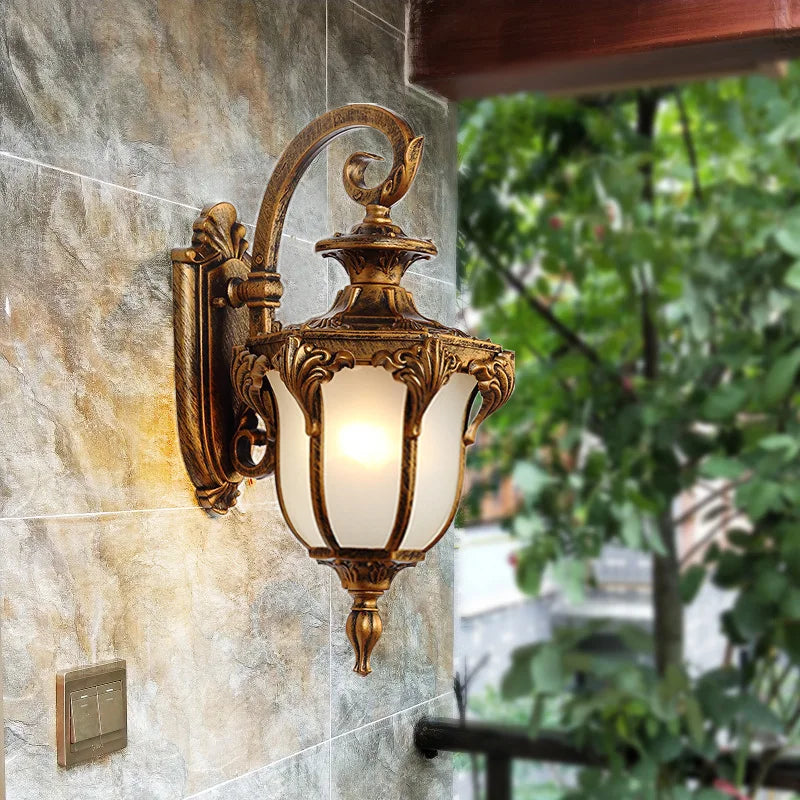 Applique murale — Extérieure rétro pour balcon et jardin