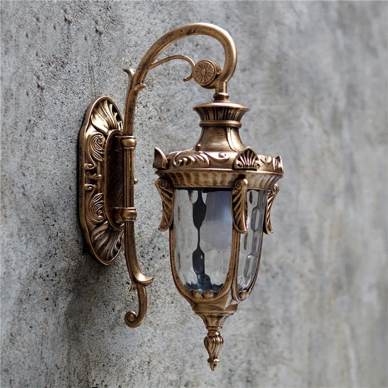 Applique murale — Extérieure européenne style américain rétro étanche