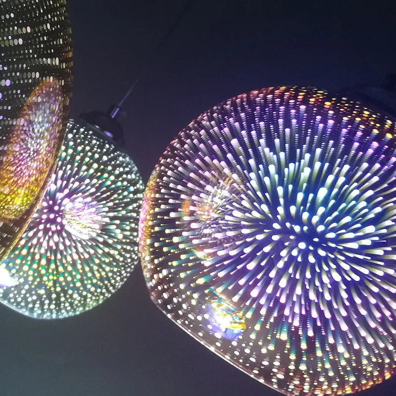 Lampe à poser — LED suspendue design nordique moderne décorative feu d'artifice