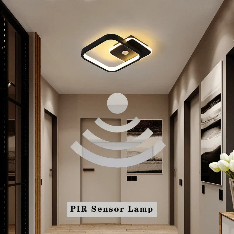 Plafonnier — LED avec détecteur de mouvement PIR