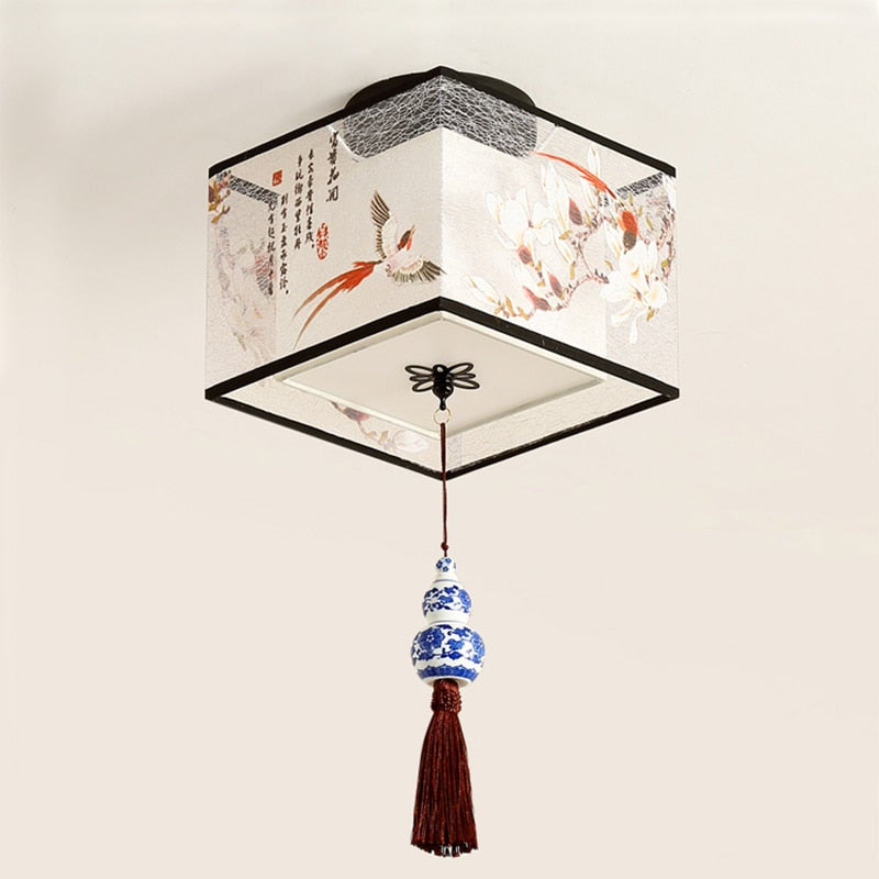 Lampe Japonaise Traditionnelle Samia Respire en Bois - Chaleur du Bois & Atmosphère Accueillante