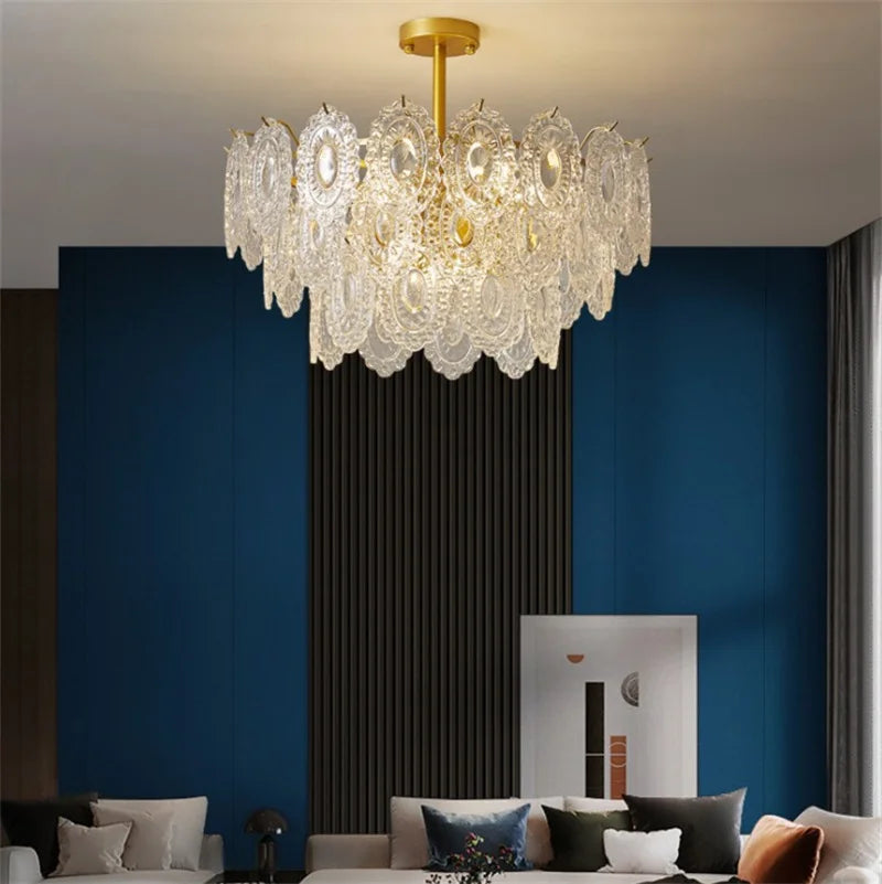 Lustre — En cristal moderne design luxe pour une ambiance élégante