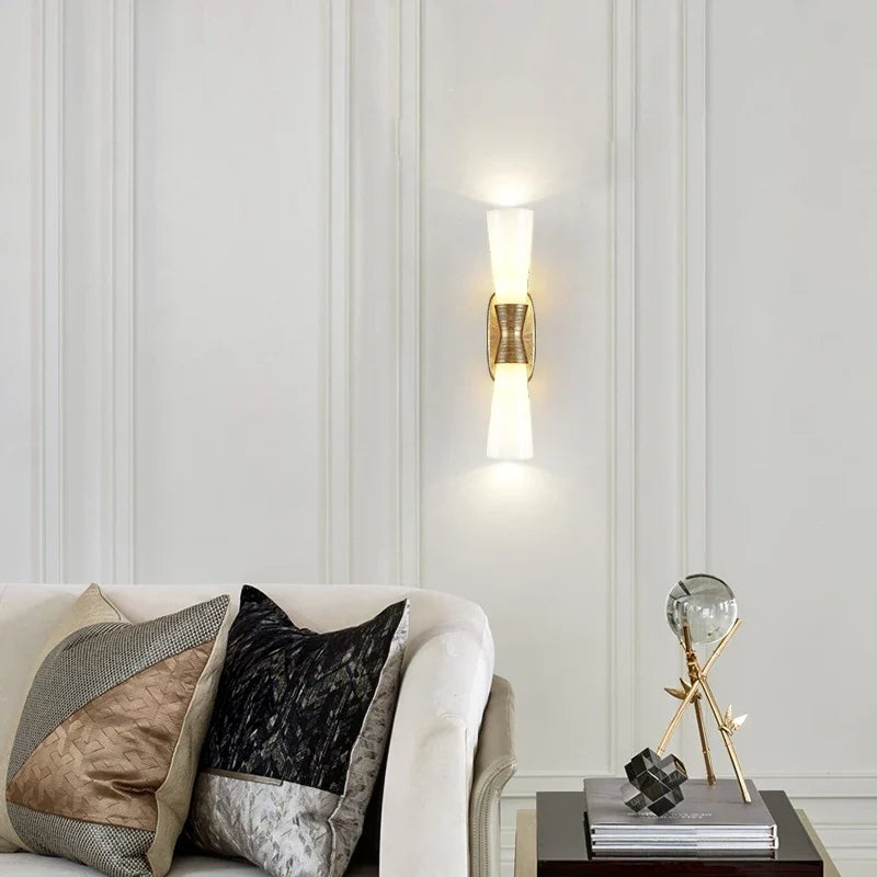 Applique murale — Créative en feuille d'or pour intérieur