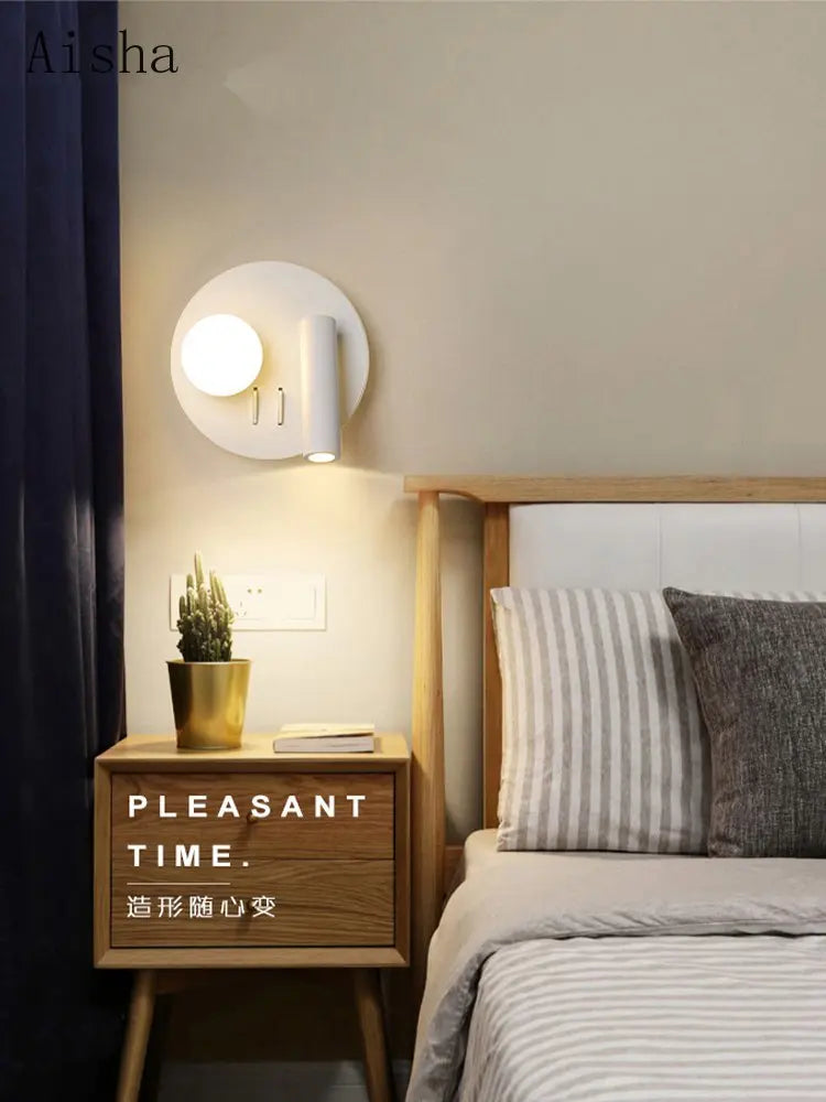 Applique murale moderne rotative à led pour intérieur décoratif Ulysse Prélude - Esprit Contemporain & Décor Élégant