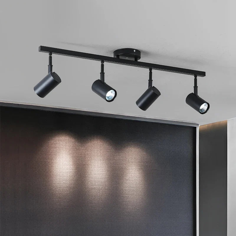 Projecteur muraux modernes pour éclairage de maison lustré Diane Tempo en Aluminium - Lignes Dessinées & Décor Raffiné