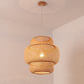 Lampe Suspendue en Bois Hélène Tempo - Matière Végétale & Charme Délicat