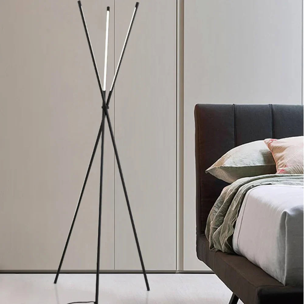 Lampadaire — Nordique moderne design LED pour décoration intérieure